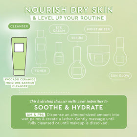 Glow Recipe gel texture on hand showing moisturizing consistency