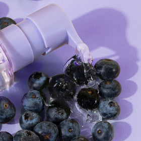 Glow Recipe foamy lather in palm demonstrating effective makeup removal benefit