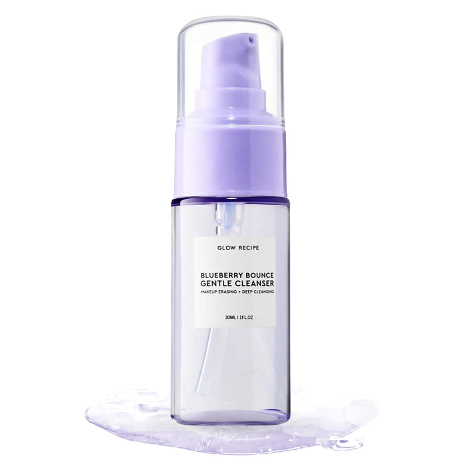Glow Recipe front tube shot showing travel 30ml bottle and branding benefits