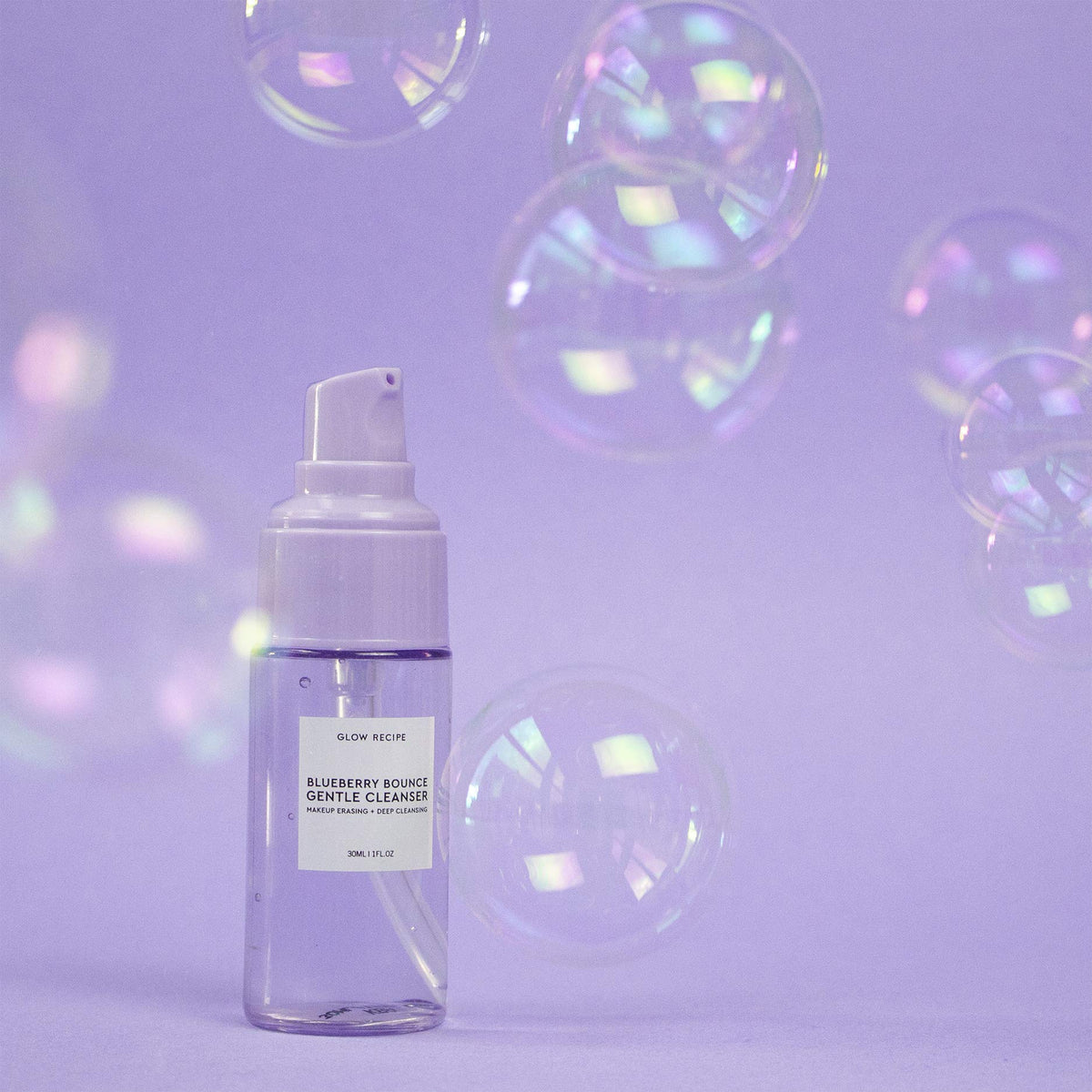 Glow Recipe close-up gel texture highlighting moisturizing, gentle exfoliation benefit