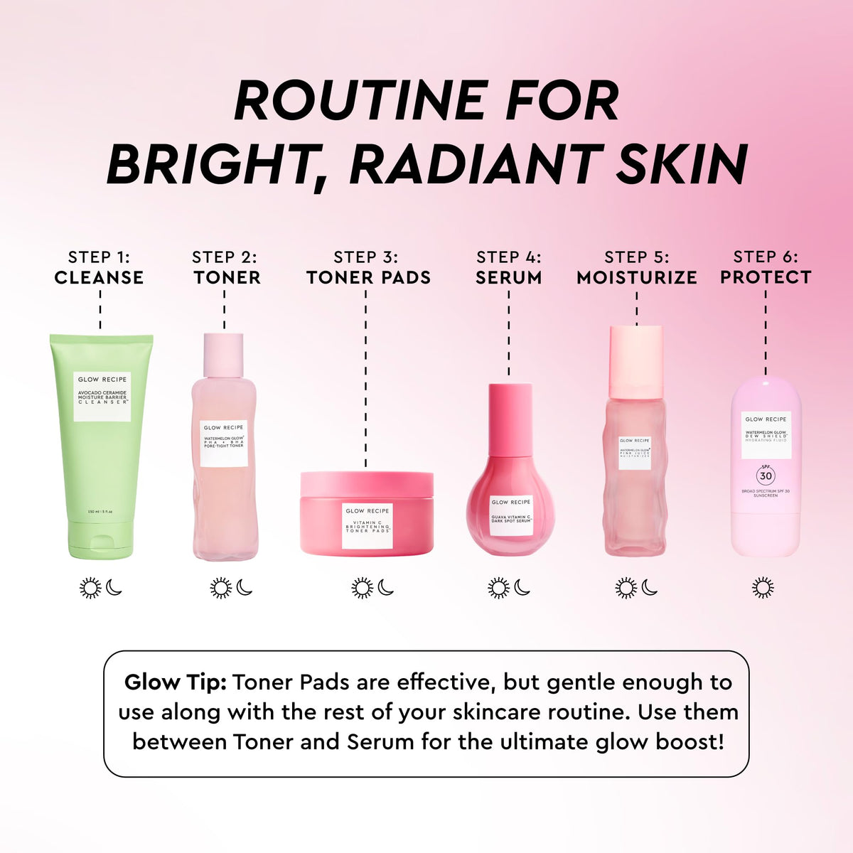 Glow Recipe guava extract bottle emphasizing natural-brightening support