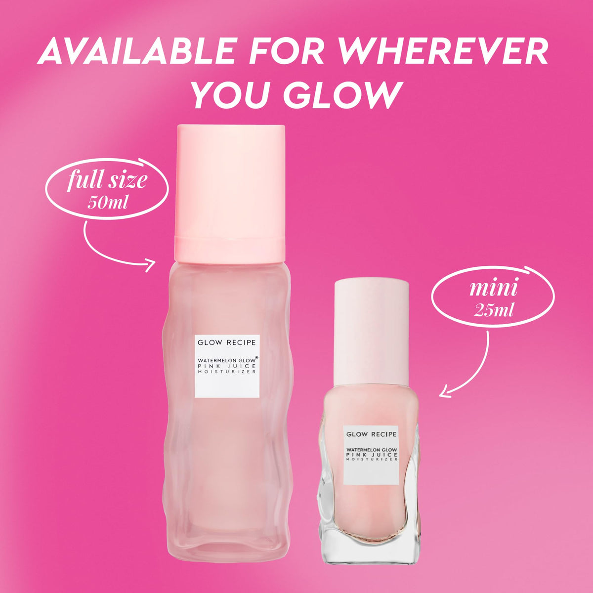 Glow Recipe watermelon and botanical extracts close-up highlighting natural hydration