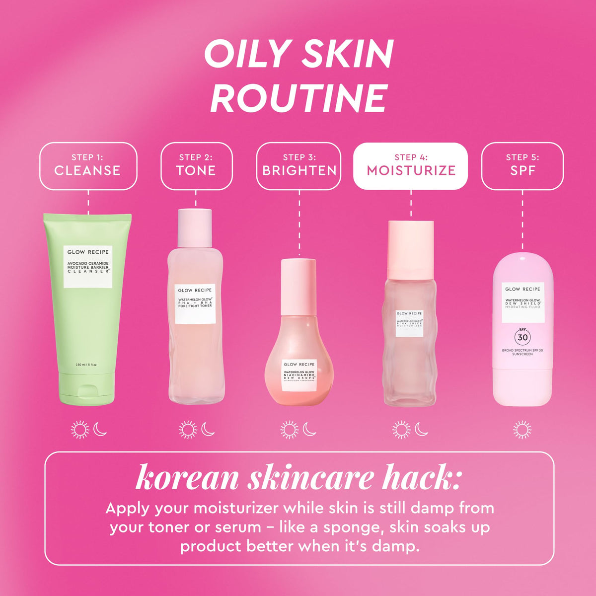 Glow Recipe next to ruler demonstrating 50ml size and travel-friendly benefit