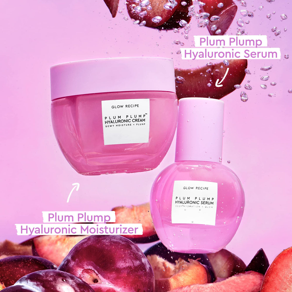 Glow Recipe lifestyle shot on bathroom shelf suggesting daily routine and aesthetics