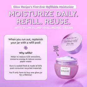 Glow Recipe serum and cream paired to show layering for extra hydration
