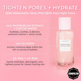 Glow Recipe close-up of serum texture showing lightweight hydration