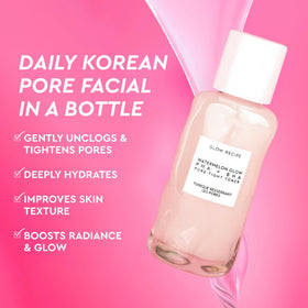 Glow Recipe close-up of toner consistency highlighting lightweight texture