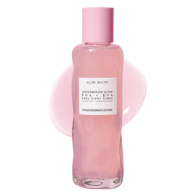 Glow Recipe front bottle view showing clean design and gentle toner benefits
