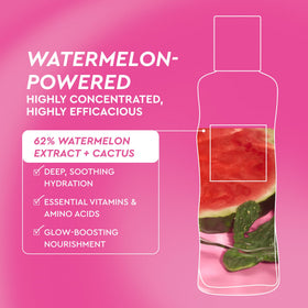 Glow Recipe cotton pad soaked with toner showing exfoliating and hydrating action
