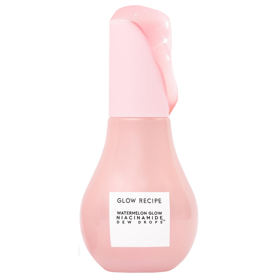 Glow Recipe front bottle showing clean label and dewy finish benefit
