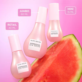 Glow Recipe watermelon ingredient display emphasizing natural extract benefits