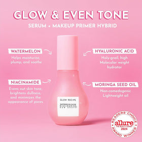 Glow Recipe dropper dispensing serum with precise application benefit
