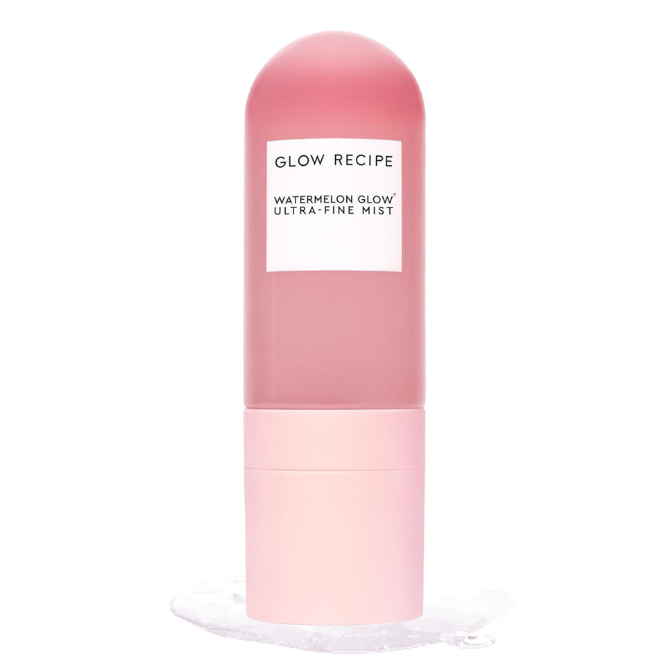 Glow Recipe front packaging showing 75ml bottle and label benefits