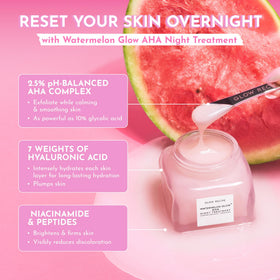Glow Recipe open jar texture showing smooth gel that hydrates and absorbs overnight
