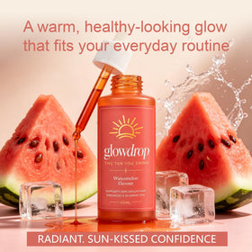 glowdrop on a breakfast table portraying integration into morning wellness