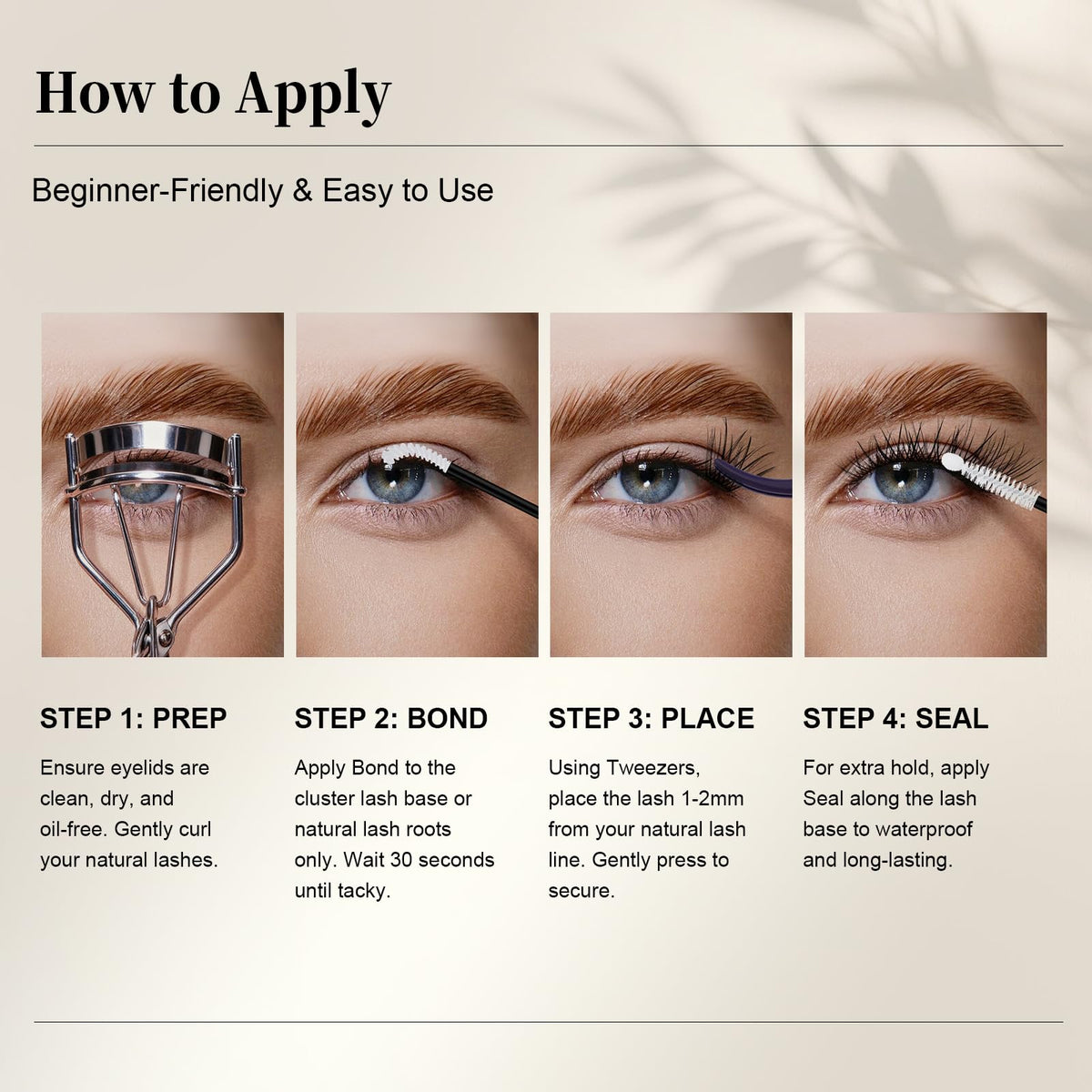 GlowVane lifestyle image wearing soft daytime lashes for natural confidence