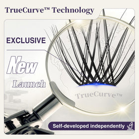 GlowVane true-curve band close-up demonstrating comfortable natural fit