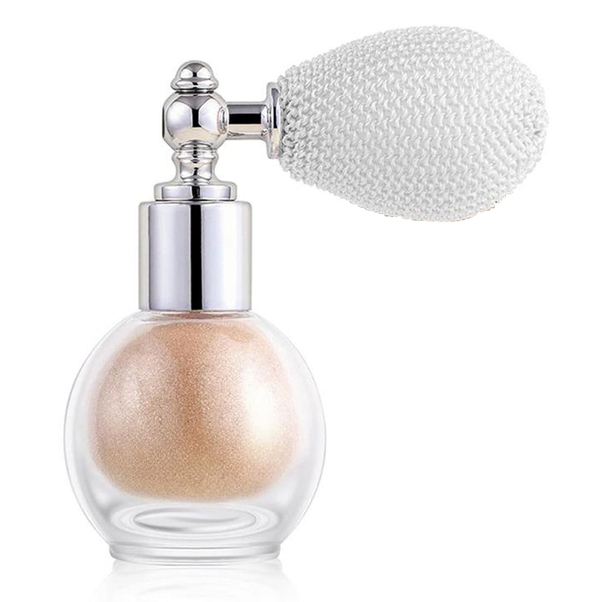 GLSFACE front packaging shows champagne highlighter spray for instant glow