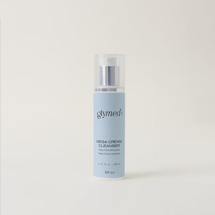 GlyMed Plus front packaging showing pump bottle and product label, easy handling benefit