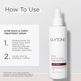 GLYTONE solution texture close-up highlighting quick-dry, non-greasy finish