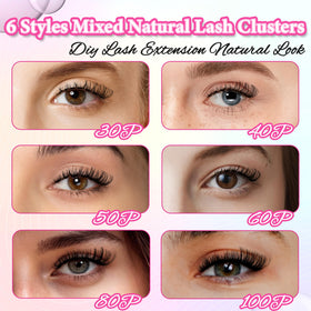 Gmagictobo clusters arranged by length to mix styles and customize volume
