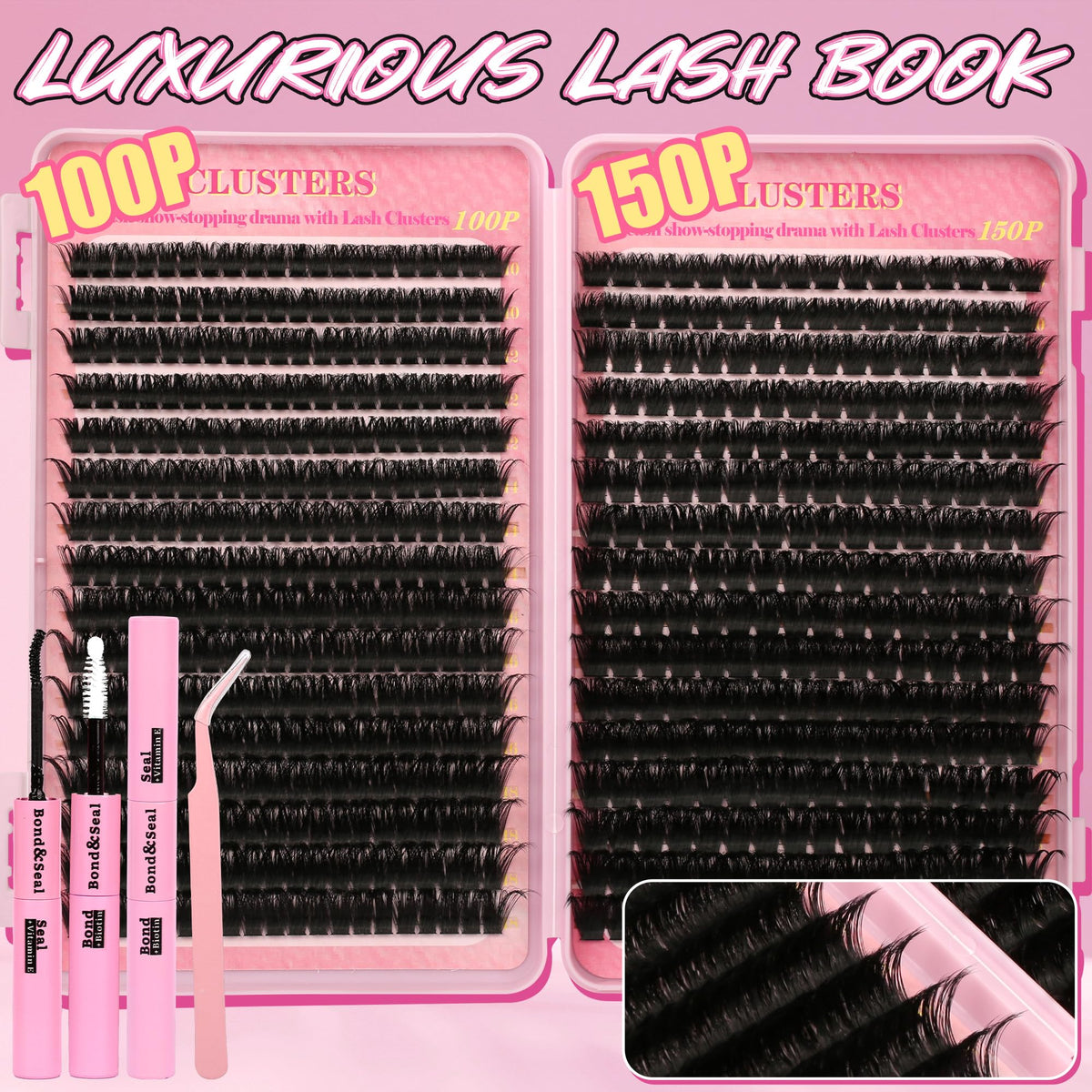 Gmagictobo sealing brush detail for locking lashes and extending wear