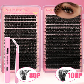 Gmagictobo tweezers beside lash bond highlighting precision placement advantage