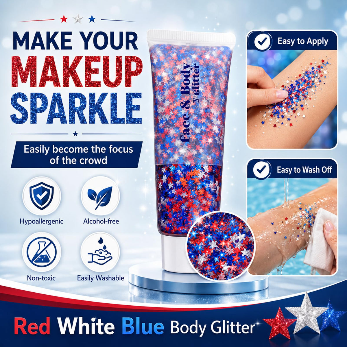Go Ho lifestyle at parade demonstrating standout sparkle for celebrations and outfits