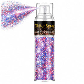 Go Ho front packaging showing patriotic glitter powder benefits