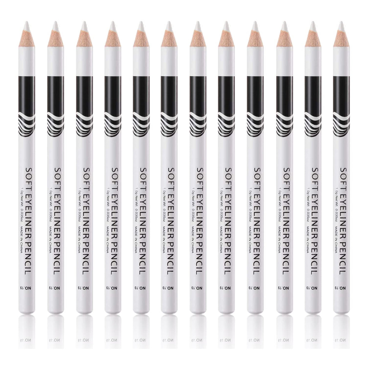 Go Ho front packaging showing 12 white pencils and easy storage benefit