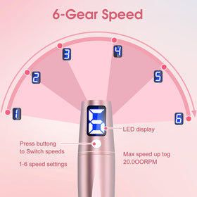 Goanpebl wide ergonomic handle close-up for comfortable grip benefit