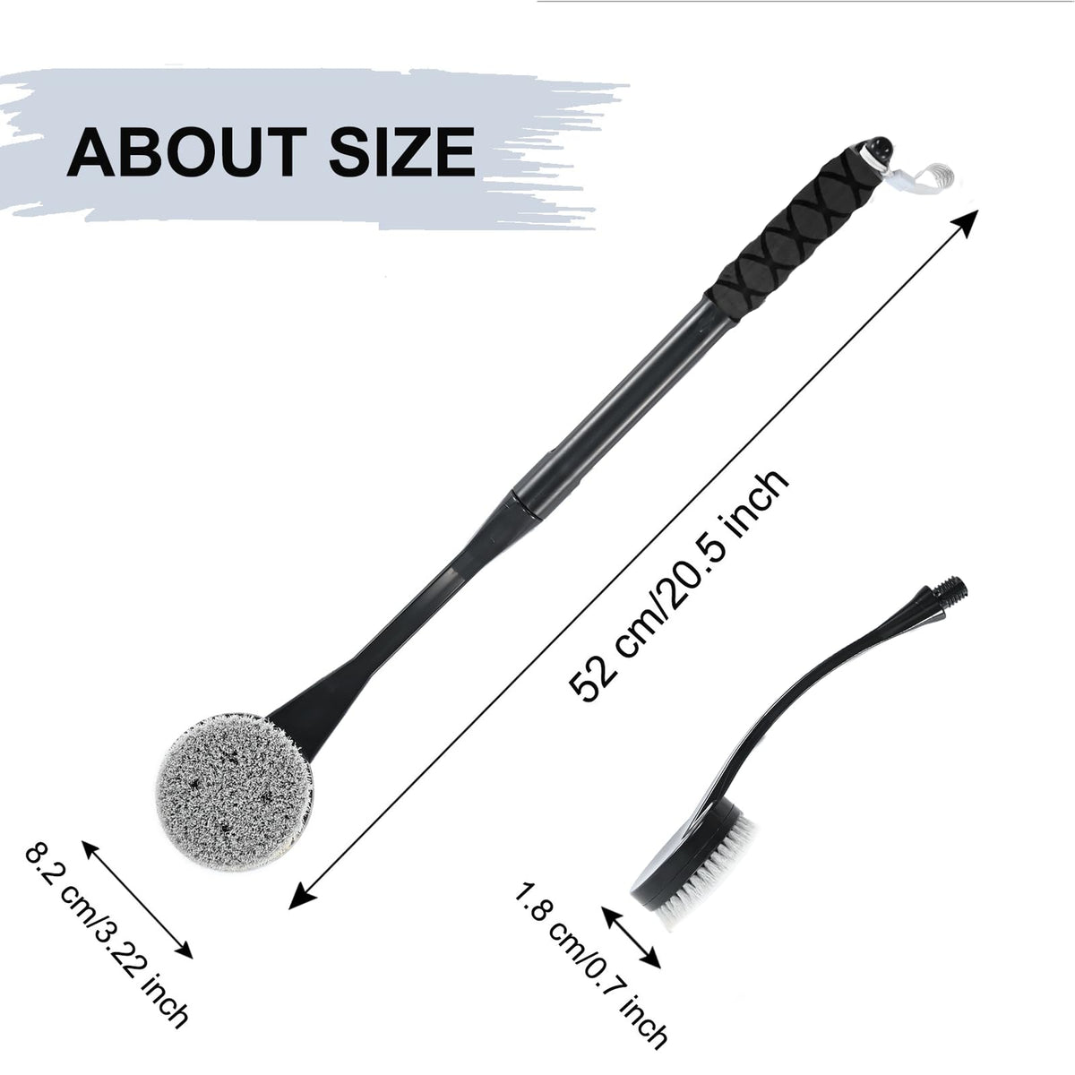 Gobetili detachable threaded connection showing easy assembly and travel benefit
