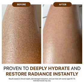 GODA oil drop on skin texture demonstrating quick absorption benefit