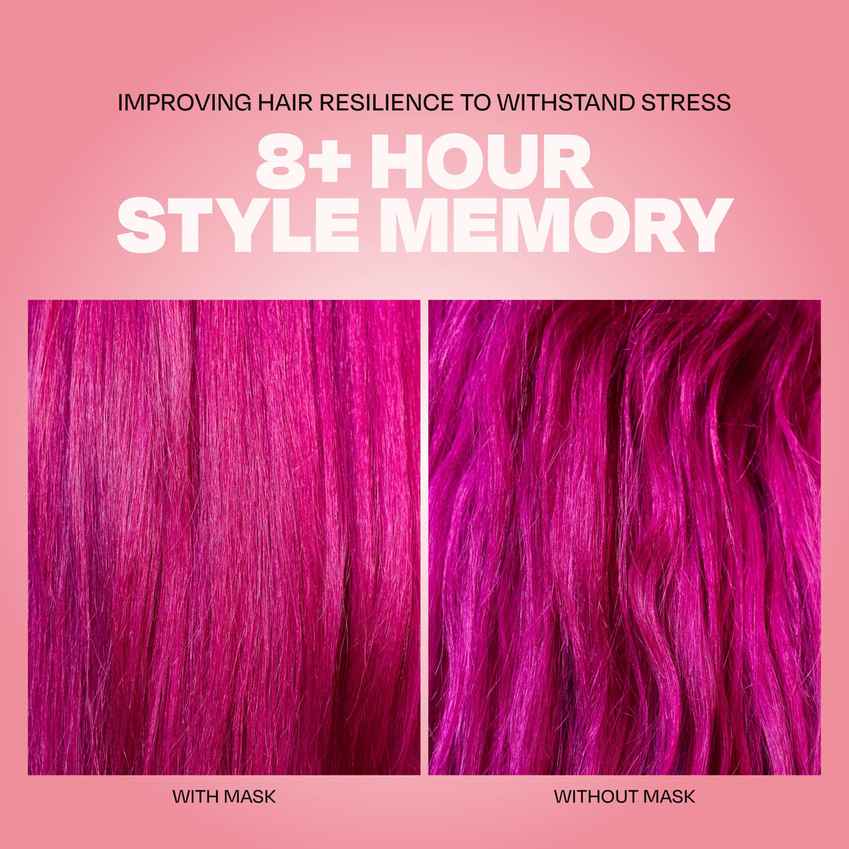 Goddess Maintenance used during salon blowdry for smoother finish