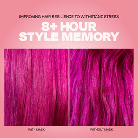 Goddess Maintenance used during salon blowdry for smoother finish