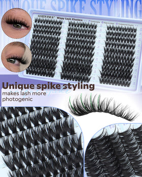 Goddvenus spread of 10–16mm clusters showing mixed lengths for customization