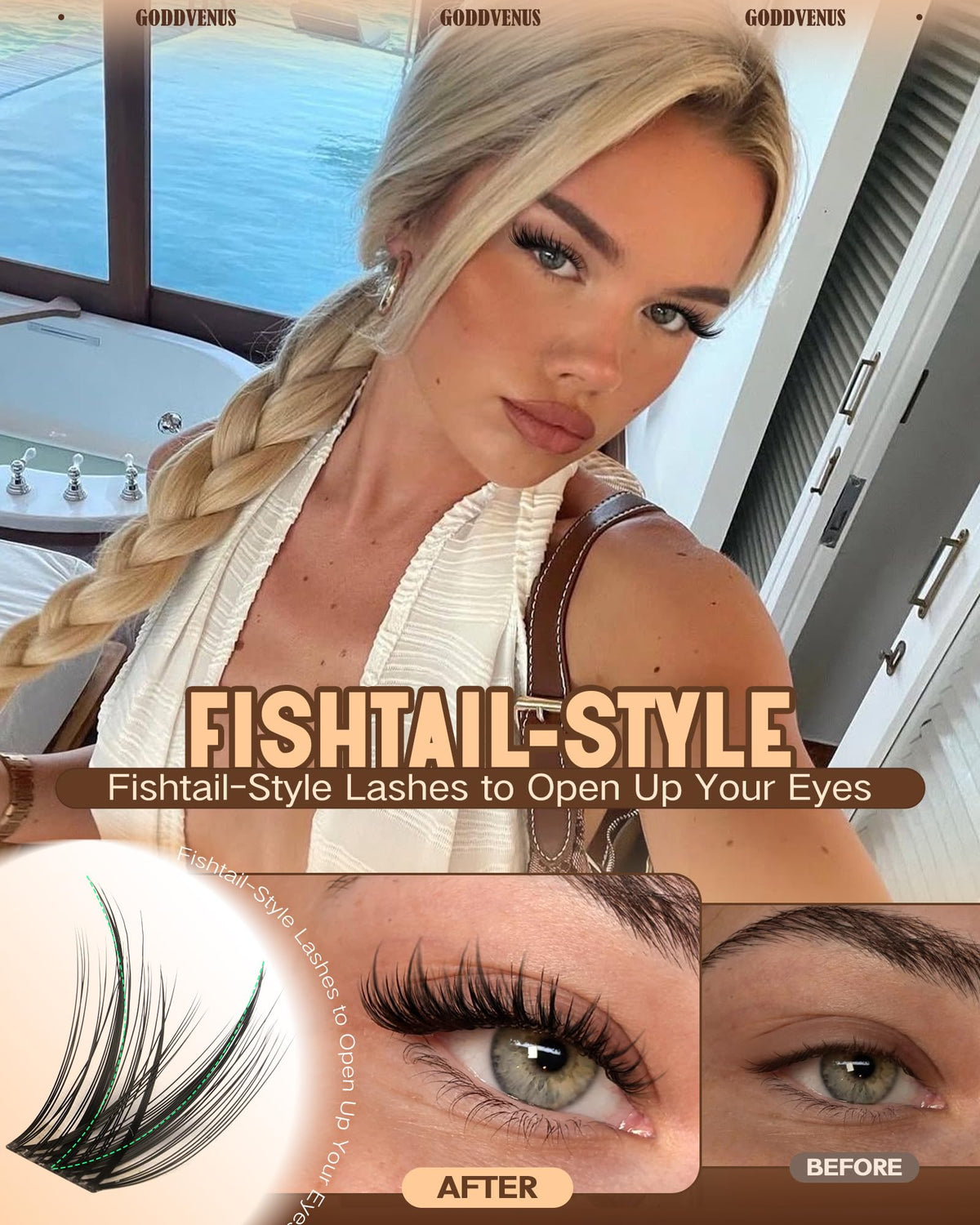 Goddvenus comparison of 12mm 14mm 16mm clusters showing customizable length options