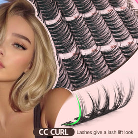 Goddvenus application in hand with tweezers showing simple DIY placement benefit