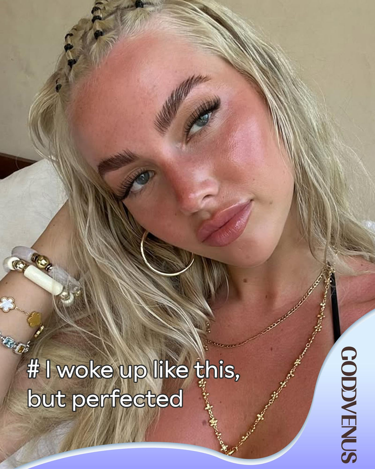 Goddvenus profile showing CC curve that lifts lashes for natural-looking shape