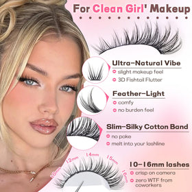 Goddvenus close-up of wispy cluster detail highlighting natural blend benefit