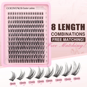 Goddvenus D curl profile view demonstrating lifted shape and eye-opening benefit