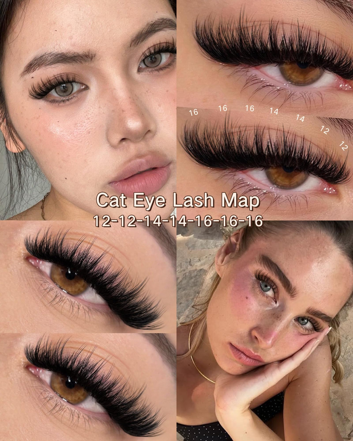 goddvenus detail of CC curl lash band for lifted wide-awake effect