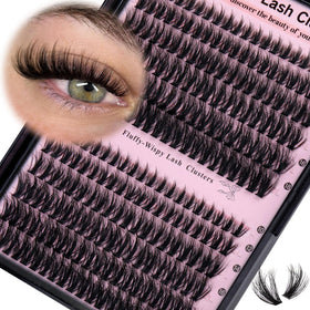 Goddvenus front packaging showing multiple wispy clusters and product benefit