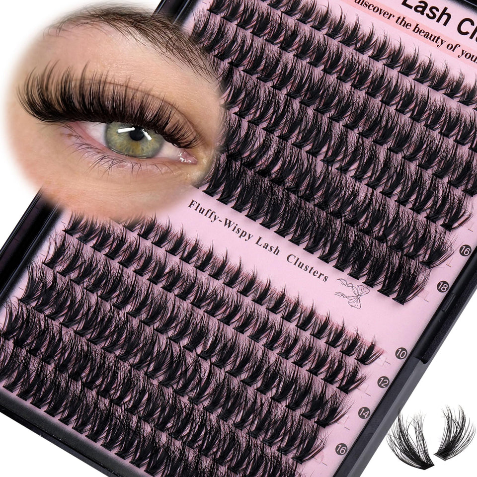 Goddvenus front packaging showing multiple wispy clusters and product benefit