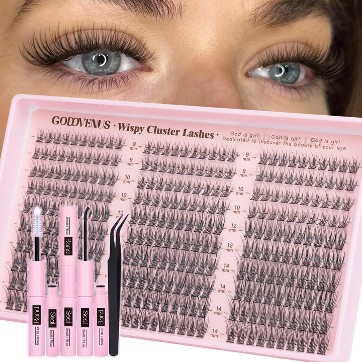 goddvenus front packaging showing kit contents and benefit of easy-start application