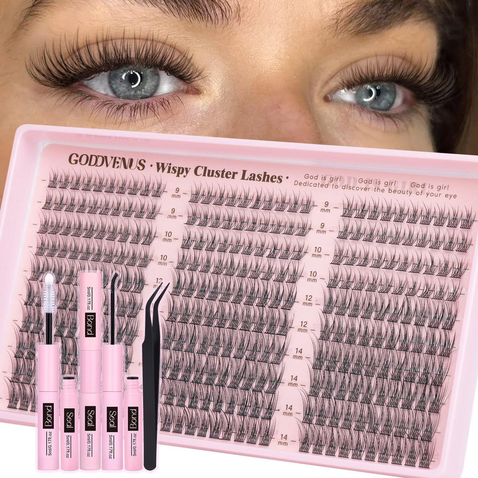 goddvenus front packaging showing kit contents and benefit of easy-start application