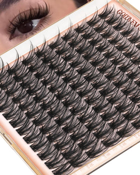 Goddvenus front packaging showing set contents and benefit of organized lengths