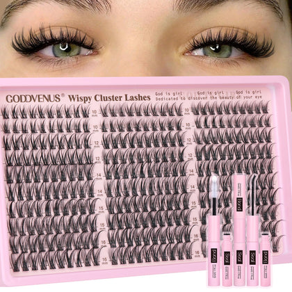 Goddvenus front packaging showing kit and lash trays for easy selection