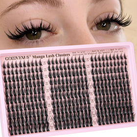 Goddvenus front packaging showing 300-piece cluster set and product benefit