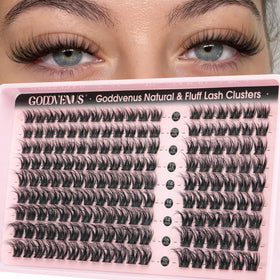 Goddvenus front packaging showing 162pcs clusters, clear labeling and advantages